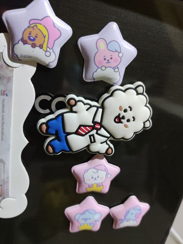 Customer photo review of [Official] BT21 "A DREAM OF BABY" MAGNET SET (7PCs)