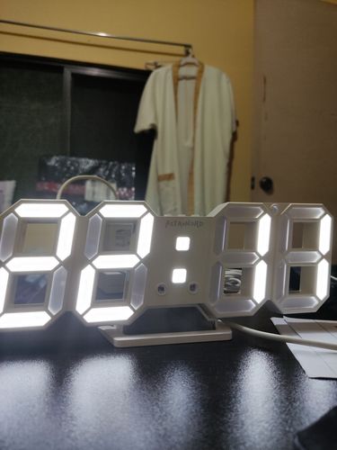Customer photo review of ASTRONORD™ Digital LED Clock
