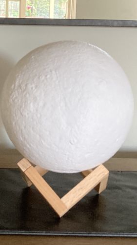 Customer photo review of The Original Moon Lamp