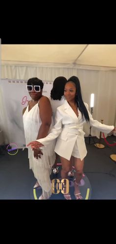 Customer photo review of Ultimate Muse Blazer with Additional Belts | White