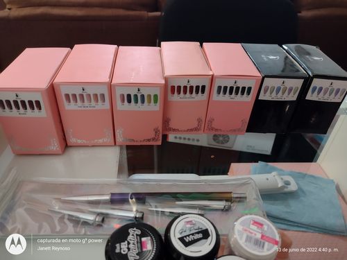 Customer photo review of Gel Gama Blush 6 pzas MUSSA