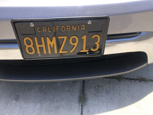 Customer photo review of 1963 CALIFORNIA LICENSE PLATE 6"x12" (156.5mm x 305mm)