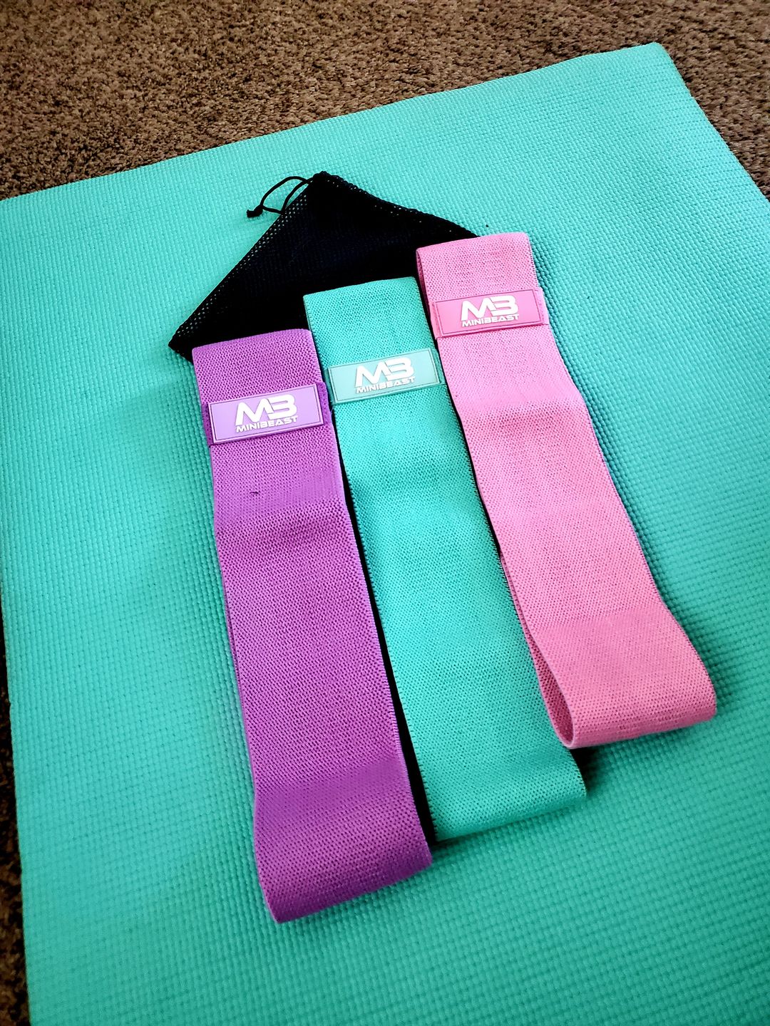 Customer photo review of Minibeast Booty Bands (Set of 3)