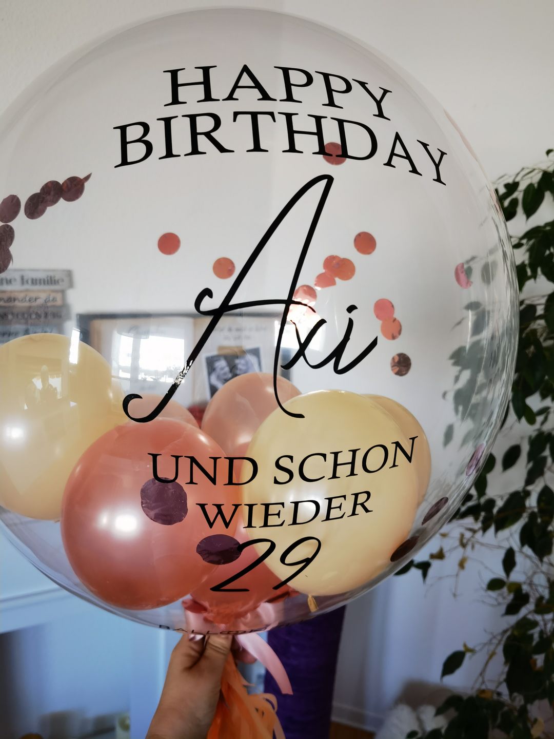 Customer photo review of Nude Designer Ballon