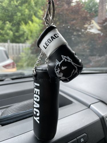 Customer photo review of LEGACY BOXING GLOVE KEY CHAIN