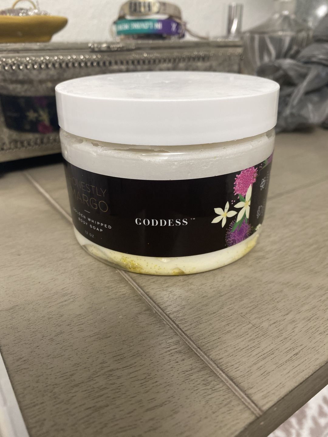 Customer photo review of Goddess Whipped Body Soap