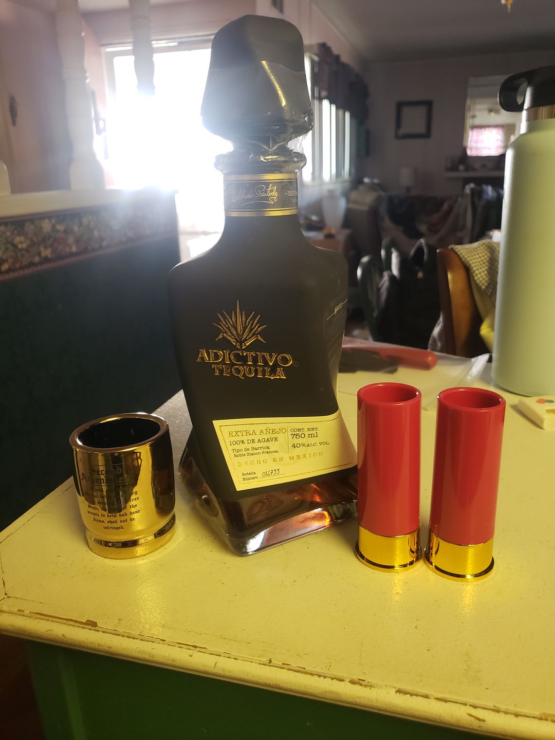 Customer photo review of 12 Gauge Shot Glasses Set of 4