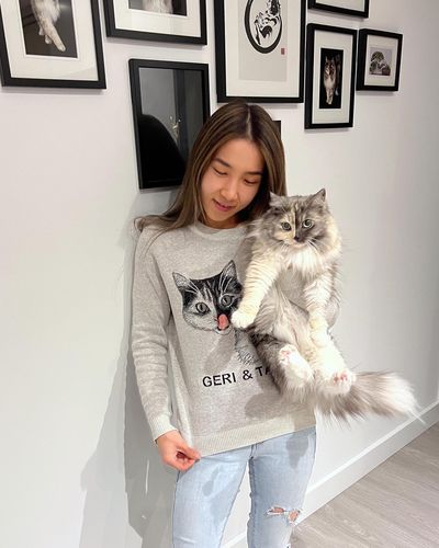 Customer photo review of Full-Body Pet Custom Sweater