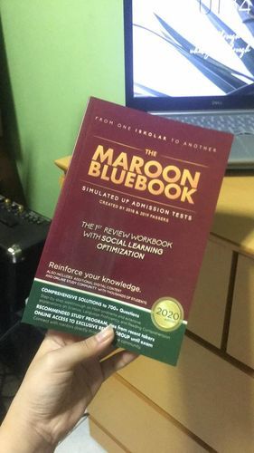 Customer photo review of The Maroon Bluebook