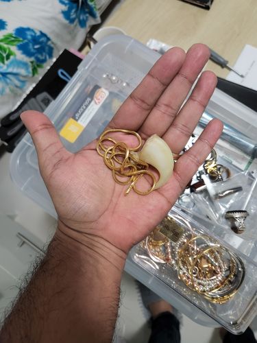 Customer photo review of lion claw and lion skin amulet (subscribers only)