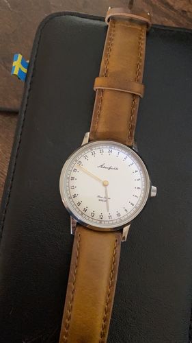 Customer photo review of First Season Silver White with Lt Brown Leather