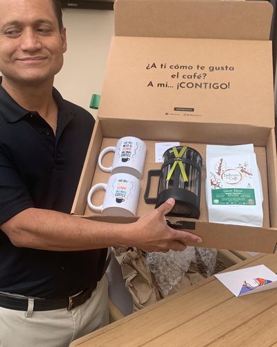 Customer photo review of Coffee Lovers con Prensa Francesa