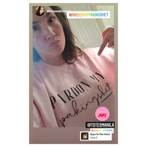 Customer photo review of Filipino Sweatshirt Pakingshet Pinoy Funny Print