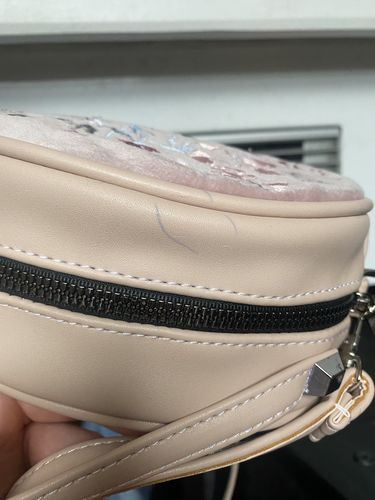 Customer photo review of Florabom - Embroidered Round Bag