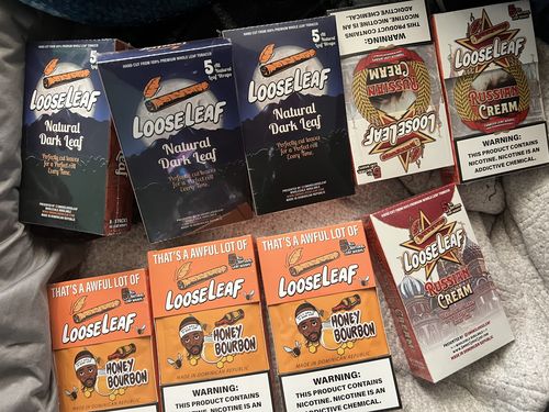 Customer photo review of Desto Dubb Honey Bourbon LooseLeaf (40 Count)