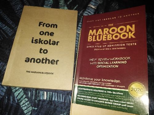 Customer photo review of The Maroon Bluebook