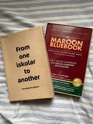 Customer photo review of The Maroon Bluebook