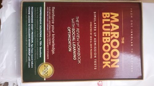Customer photo review of The Maroon Bluebook