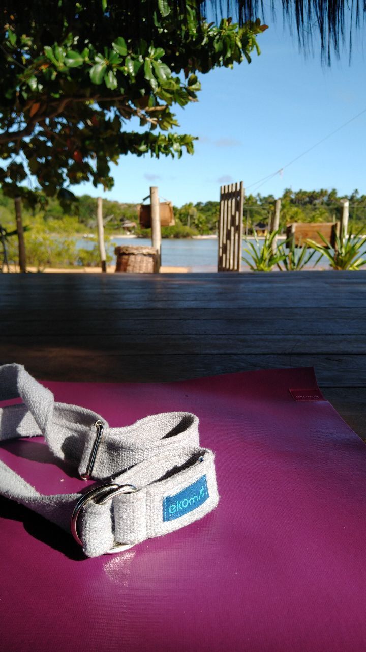 Customer photo review of Cinto de Yoga