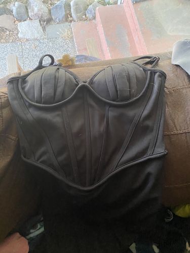 Customer photo review of Kendall Corset Dress (BLACK)