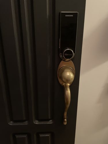 Customer photo review of Digital Door Lock SHS-3321
