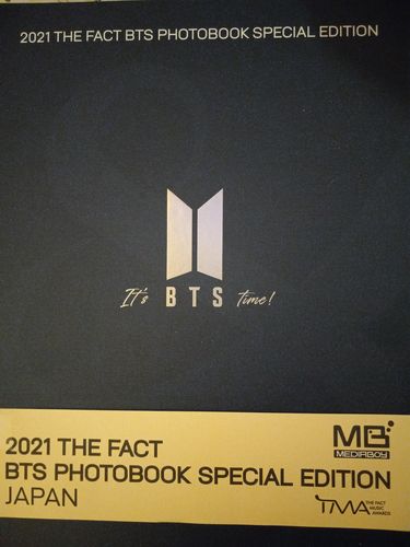 Customer photo review of BTS:  THE FACT 2021 PHOTOBOOK SPECIAL EDITION