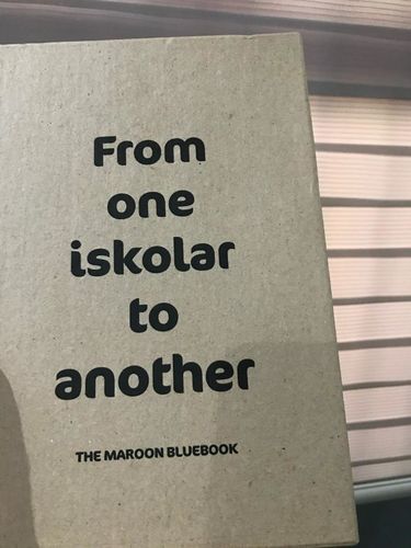 Customer photo review of The Maroon Bluebook