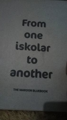 Customer photo review of The Maroon Bluebook