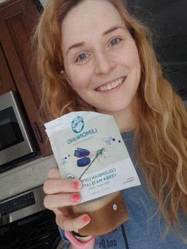 Customer photo review of 3 Day FAT-BURN Latte Cleanse, Vegan Meal Replacements (15 Lattes) + Bottle