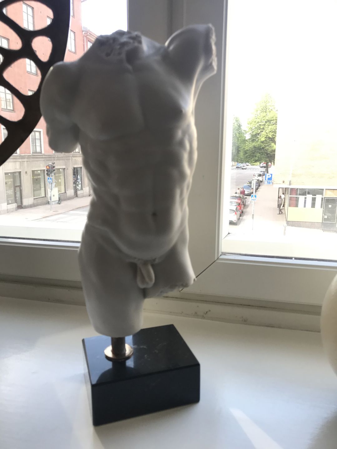 Customer photo review of Perseo Torso Statua in marmo