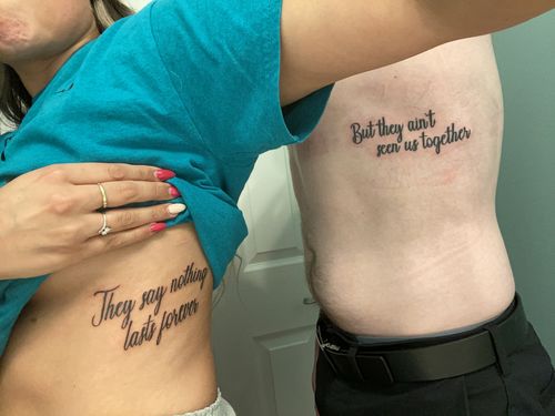 Customer photo review of Signature Tattoo Numbing Cream