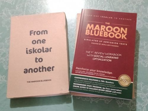 Customer photo review of The Maroon Bluebook