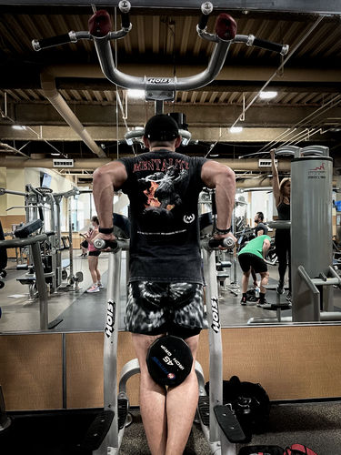 Customer photo review of NO GUTS, NO GLORY - VINTAGE TEE