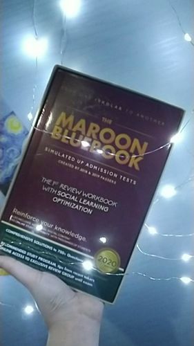 Customer photo review of The Maroon Bluebook