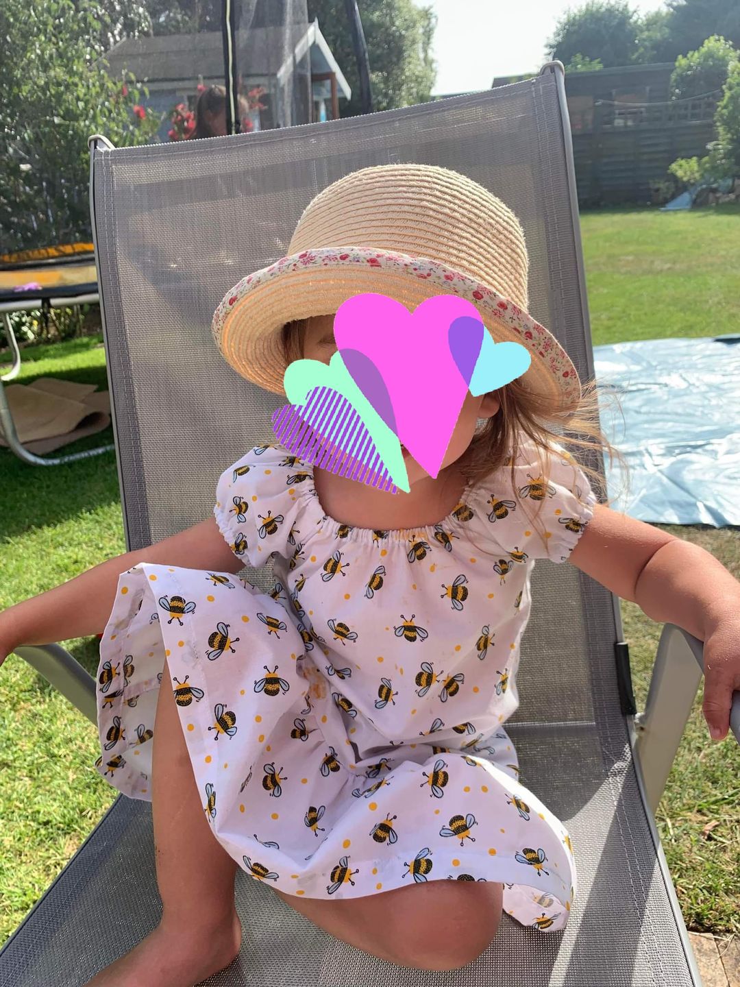Customer photo review of Bees and Dots Polycotton Fabric