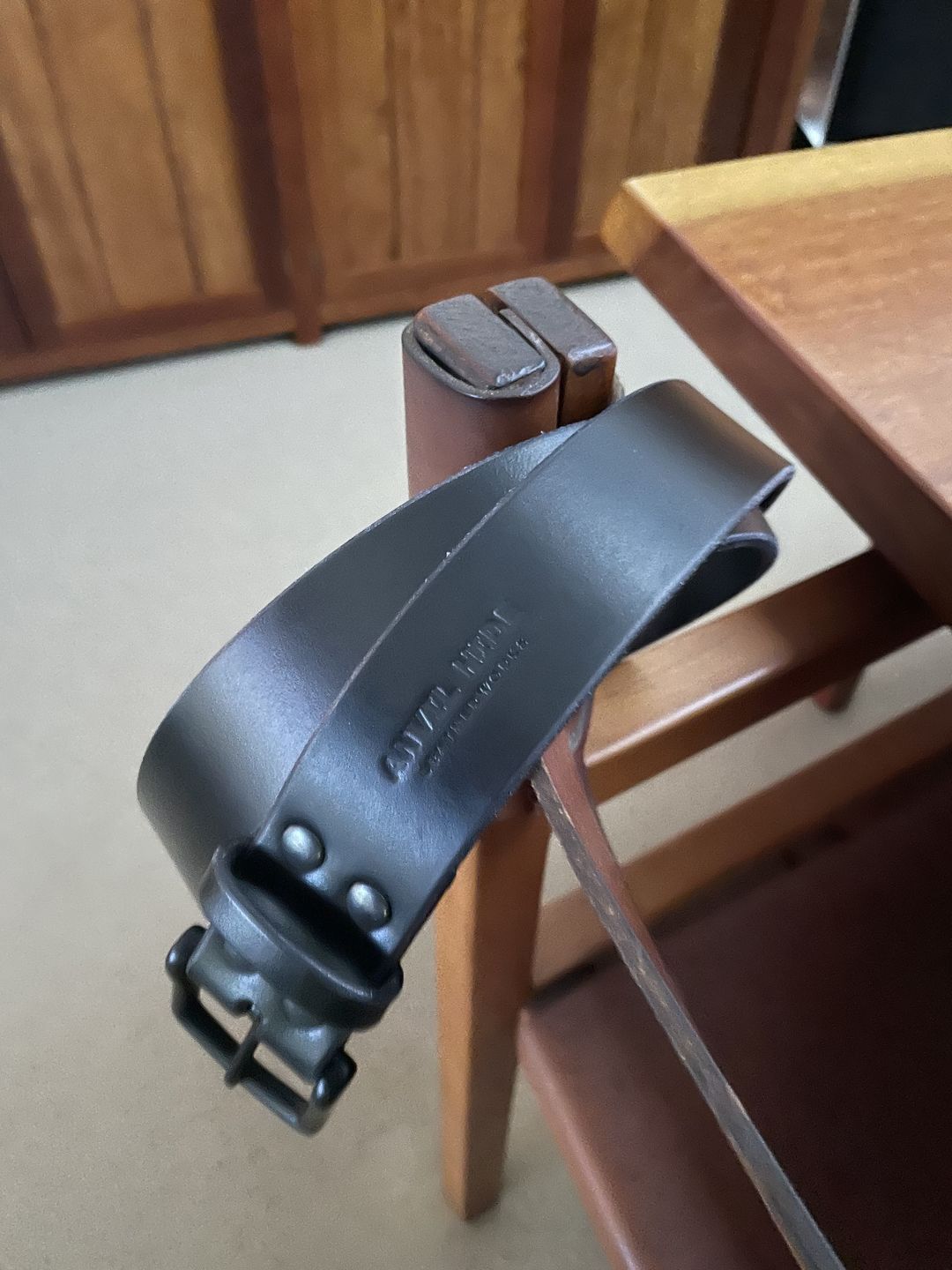 Customer photo review of The "Lights out" belt