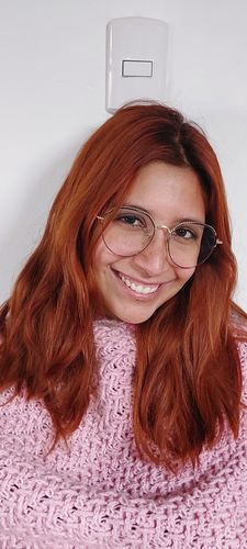 Reseña con foto de un cliente sobre Pack 3 Hennas Jamila Hair -  Cobrizo Natural y Duradero  👩🏼‍🦰