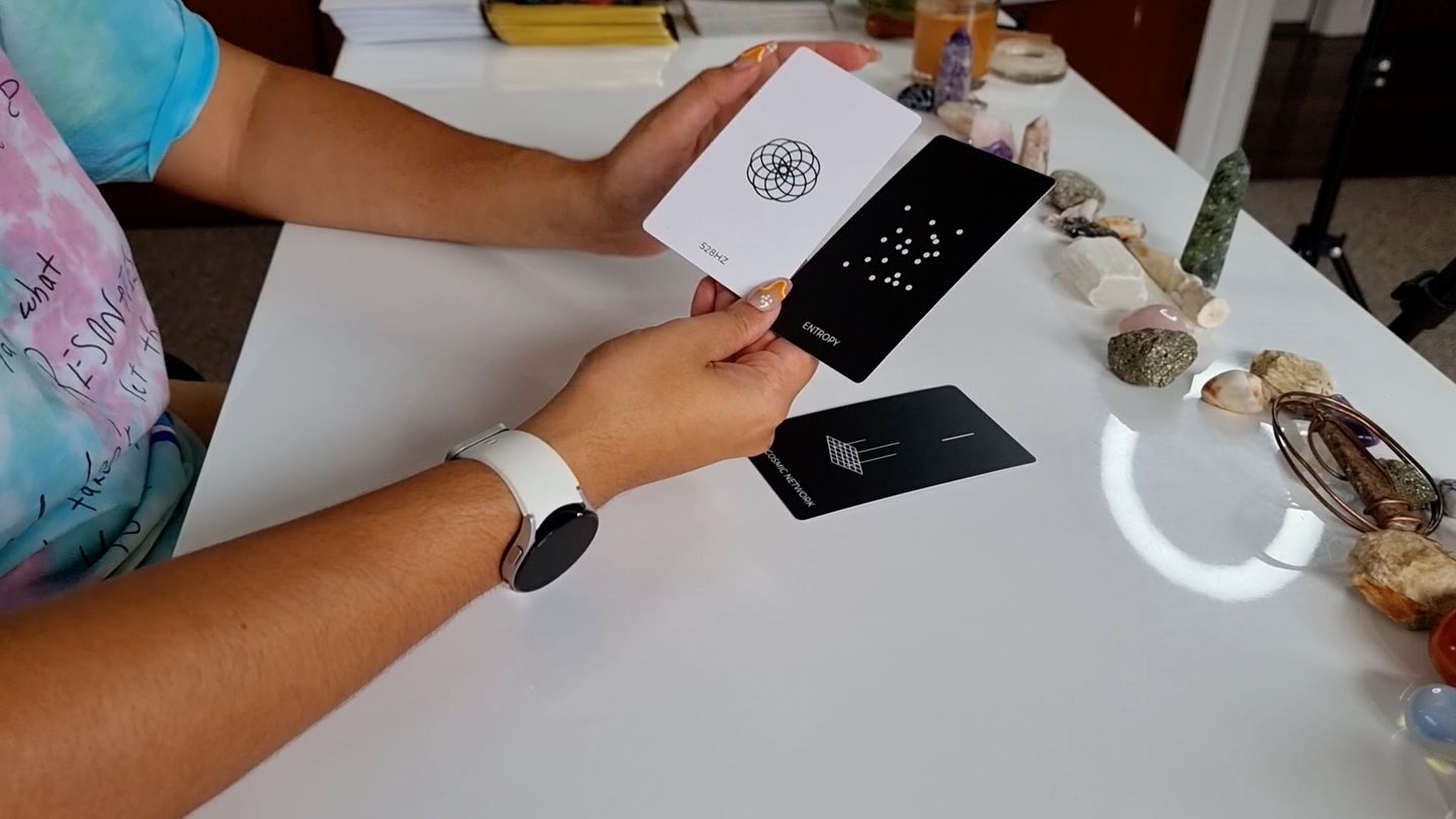Customer photo review of The Cosmos Oracle