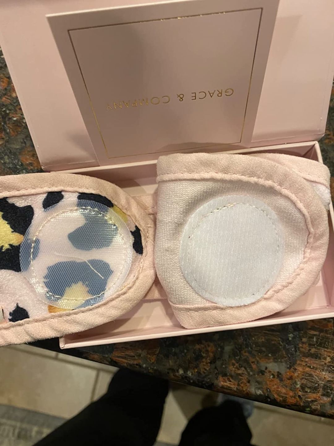 Customer photo review of Lucie Spa Headband