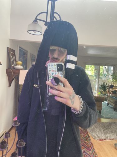 Customer photo review of Death Rabbit Bunny Balaclava Ski Mask