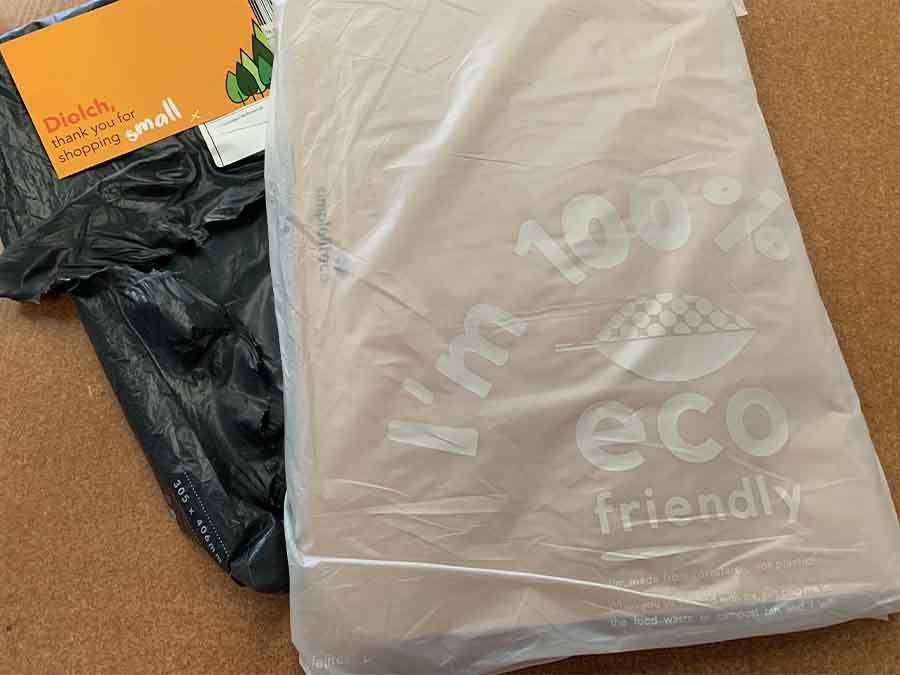 Customer photo review of Paper Mailing Bags