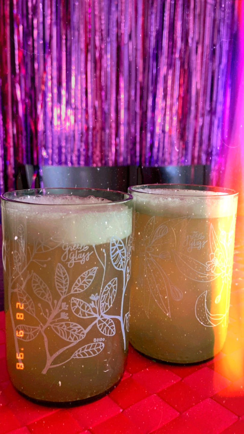 Customer photo review of Reforestemos Juego de 4 Vasos