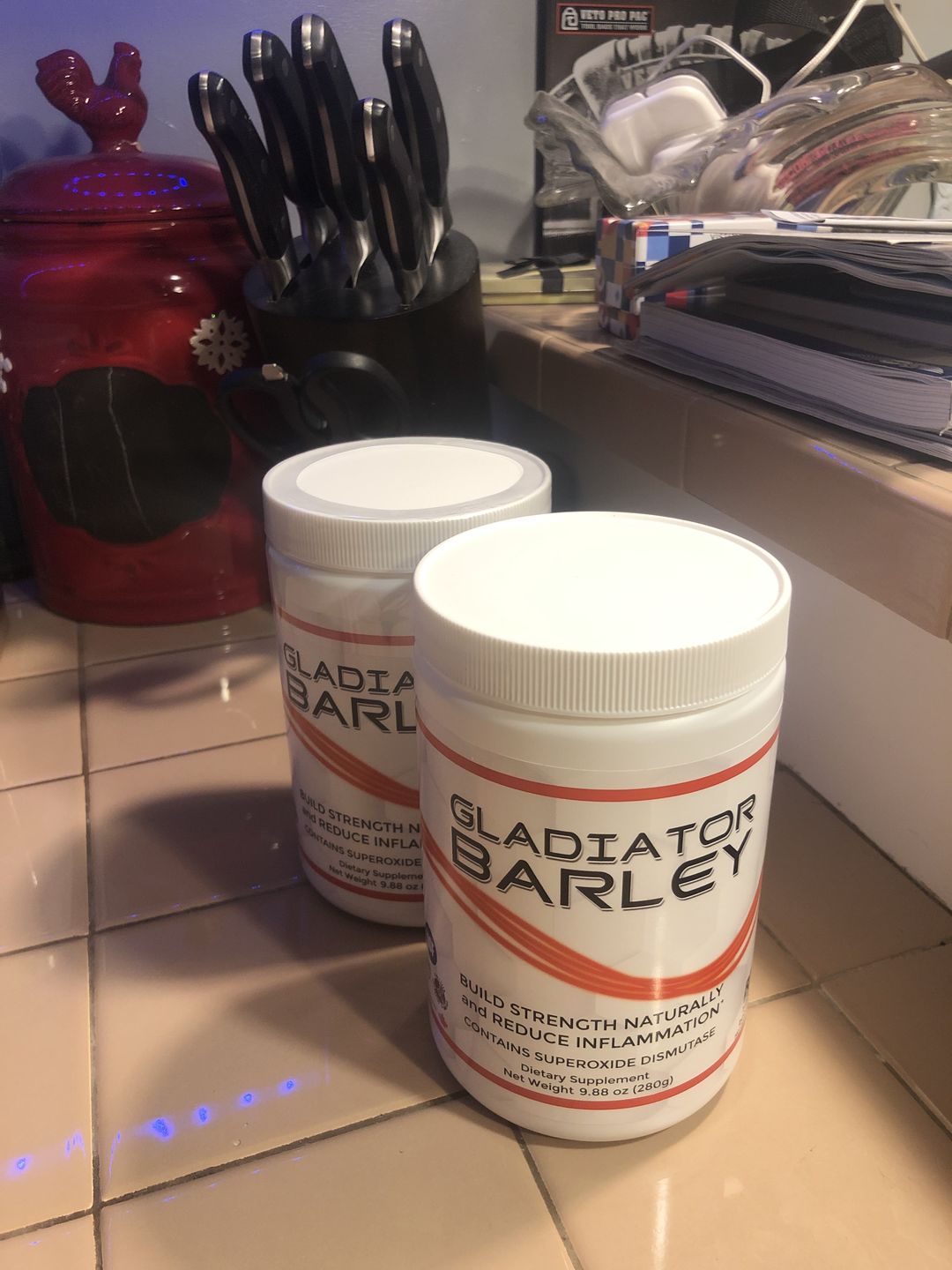Customer photo review of Gladiator Barley
