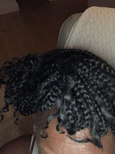Customer photo review of Sage Infused Black Soap Shampoo