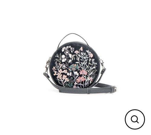 Customer photo review of Florabom - Embroidered Round Bag