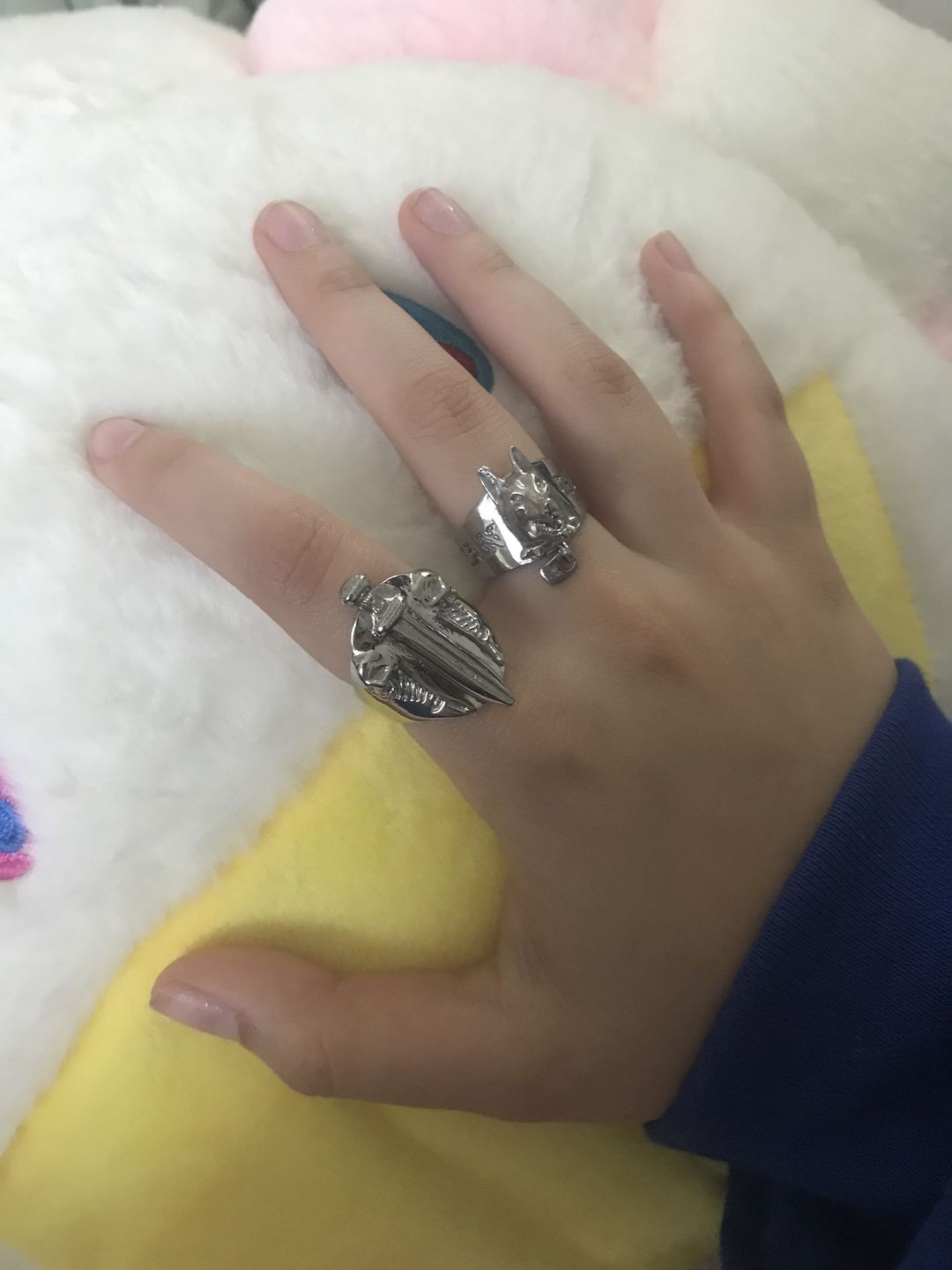 Customer photo review of CATACOMB SWORD RING