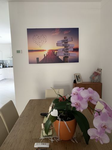 Customer photo review of TELA PERSONALIZZATA "SUNSET"