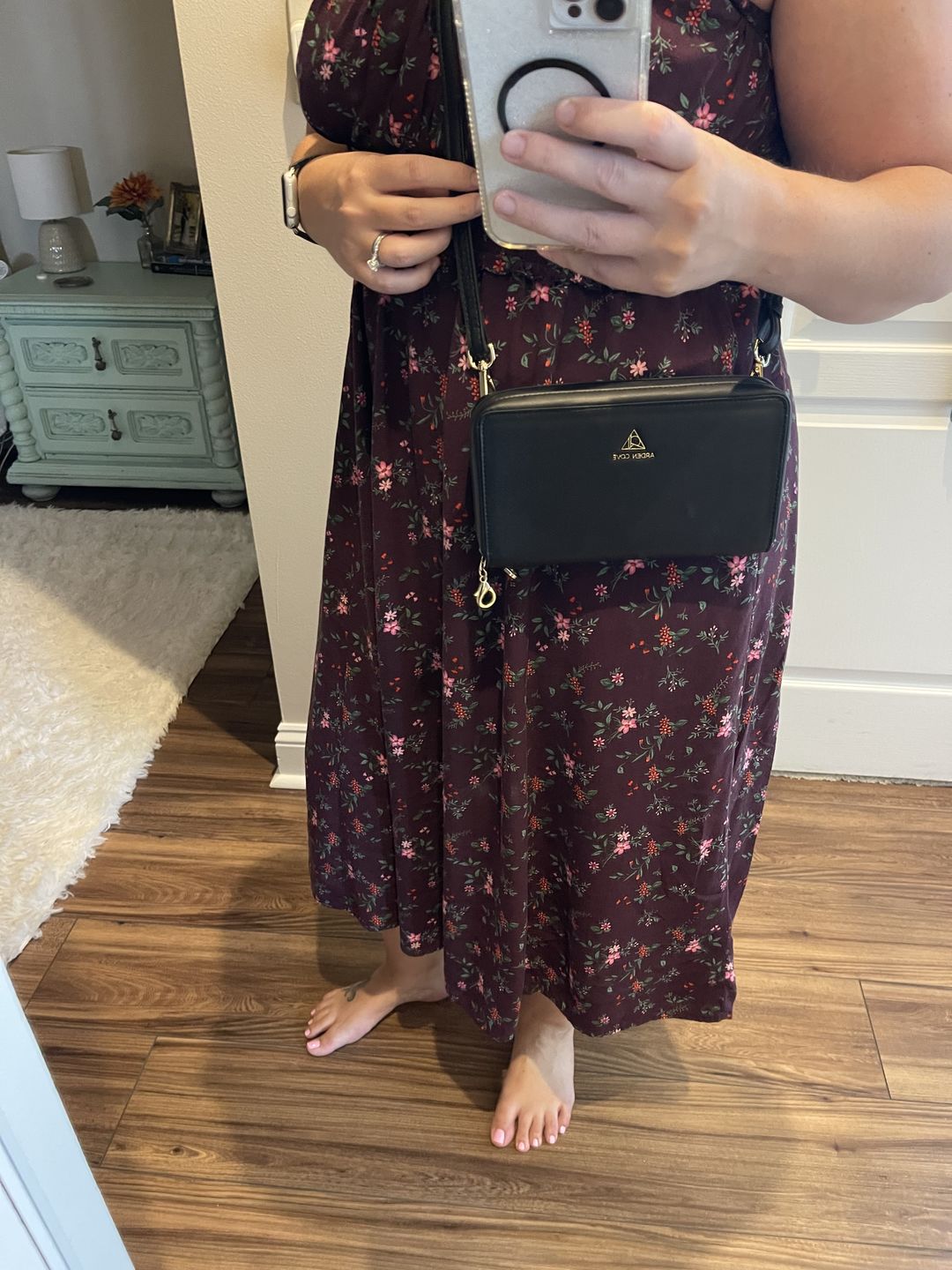 Customer photo review of Grande Marina Convertible Wallet and Belt Bag