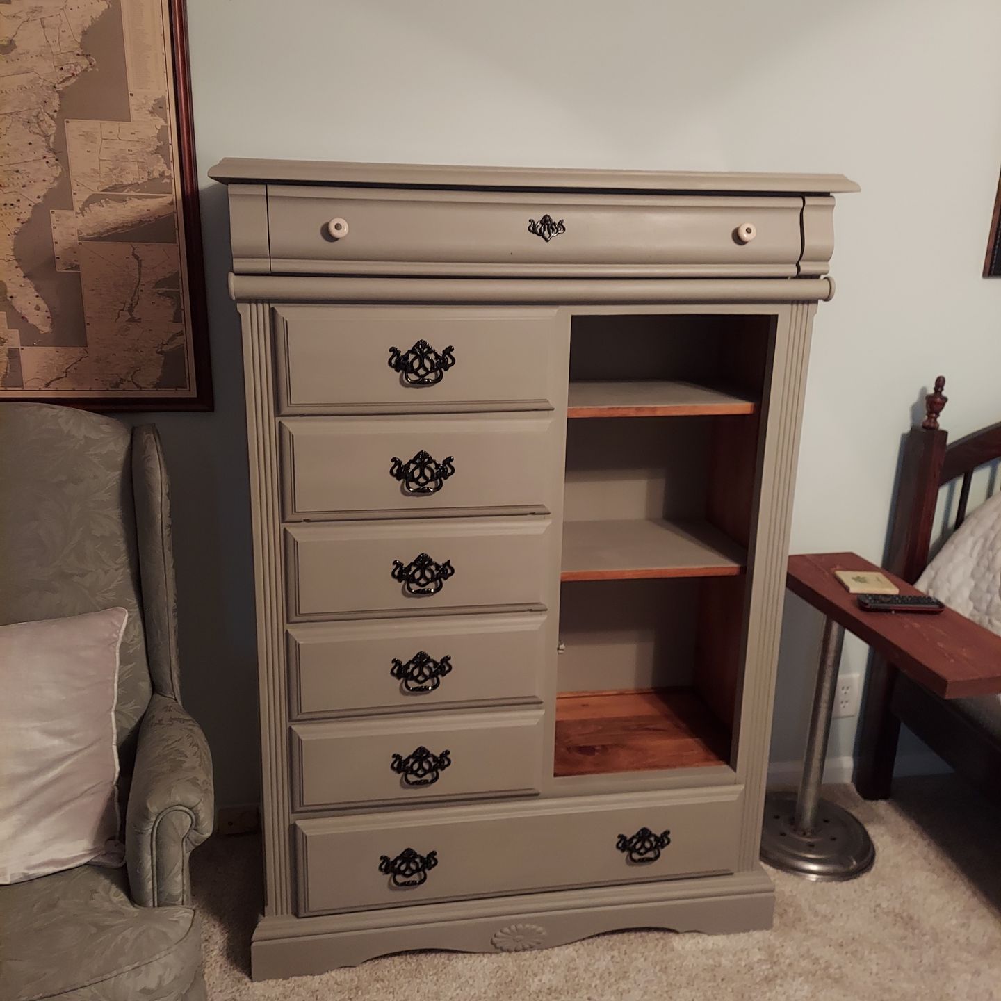 Customer photo review of Selznick Grey - One Step Paint