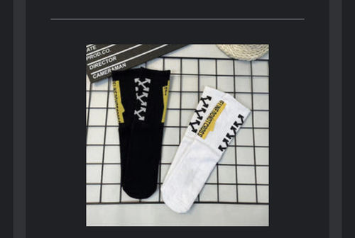 Customer photo review of Off White Sock 2Pces